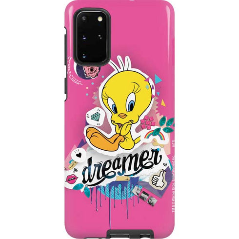 Looney Tunes Tweety Bird Dreamer Galaxy S20 Plus Pro Case