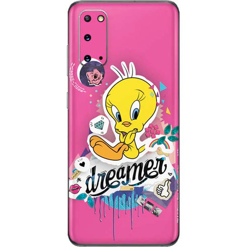 Looney Tunes Tweety Bird Dreamer Galaxy S20 Skin