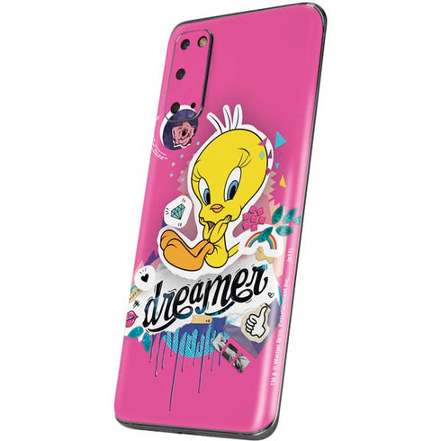 Looney Tunes Tweety Bird Dreamer Galaxy S20 Skin