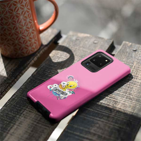 Looney Tunes Tweety Bird Dreamer Galaxy S20 Ultra 5G Pro Case