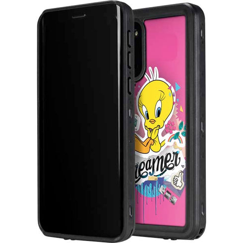Looney Tunes Tweety Bird Dreamer Galaxy S20 Waterproof Case