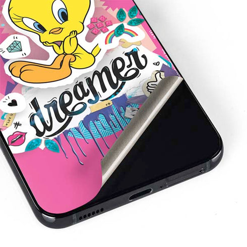 Looney Tunes Tweety Bird Dreamer Galaxy S22 Plus Skin