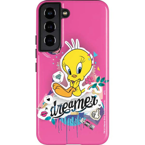 Looney Tunes Tweety Bird Dreamer Galaxy S22 Pro Case