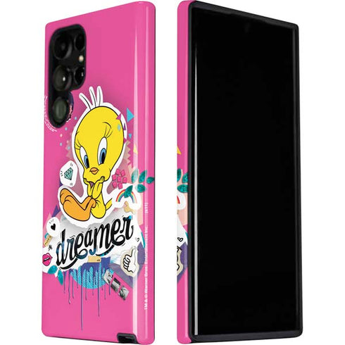 Looney Tunes Tweety Bird Dreamer Galaxy S22 Ultra Pro Case