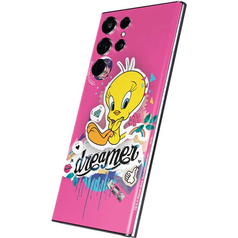 Looney Tunes Tweety Bird Dreamer Galaxy S22 Ultra Skin