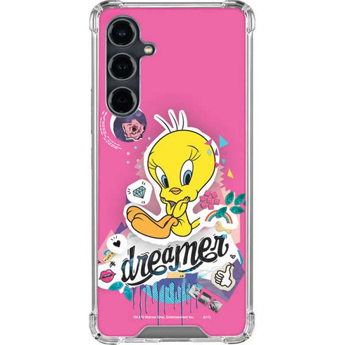 Looney Tunes Tweety Bird Dreamer Galaxy S23 FE Clear Case