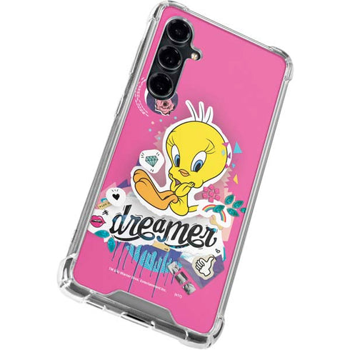 Looney Tunes Tweety Bird Dreamer Galaxy S23 FE Clear Case