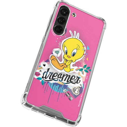 Looney Tunes Tweety Bird Dreamer Galaxy S23 Plus Clear Case