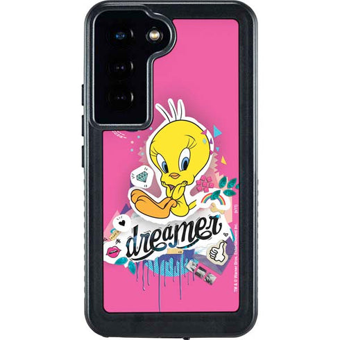 Looney Tunes Tweety Bird Dreamer Galaxy S23 Waterproof Case