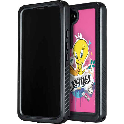 Looney Tunes Tweety Bird Dreamer Galaxy S23 Waterproof Case