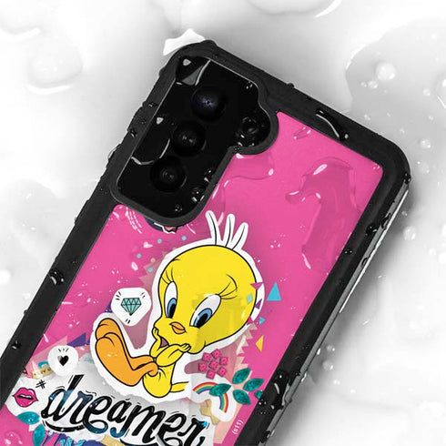 Looney Tunes Tweety Bird Dreamer Galaxy S23 Waterproof Case