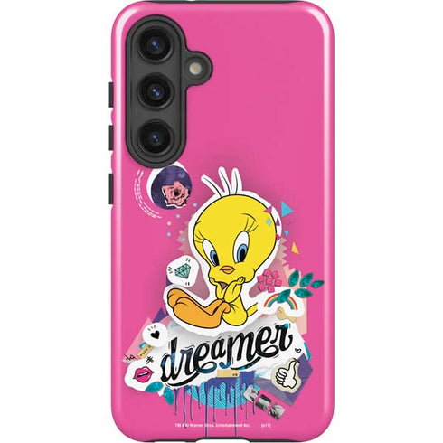 Looney Tunes Tweety Bird Dreamer Galaxy S24 Plus Impact Case