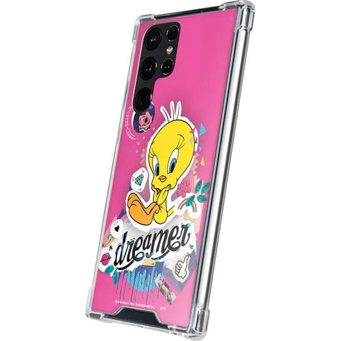Looney Tunes Tweety Bird Dreamer Galaxy S24 Ultra Clear Case