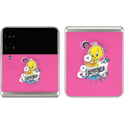 Looney Tunes Tweety Bird Dreamer Galaxy Z Flip3 5G Skin