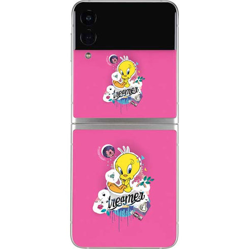 Looney Tunes Tweety Bird Dreamer Galaxy Z Flip3 5G Skin