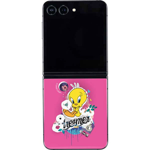 Looney Tunes Tweety Bird Dreamer Galaxy Z Flip5 5G Skin