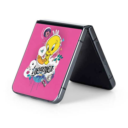 Looney Tunes Tweety Bird Dreamer Galaxy Z Flip5 5G Skin
