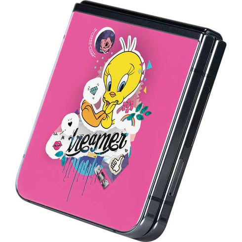 Looney Tunes Tweety Bird Dreamer Galaxy Z Flip5 5G Skin