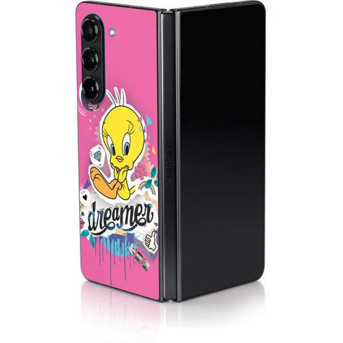 Looney Tunes Tweety Bird Dreamer Galaxy Z Fold5 5G Skin