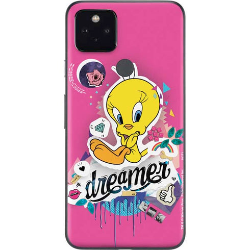 Looney Tunes Tweety Bird Dreamer Google Pixel 5a Skin