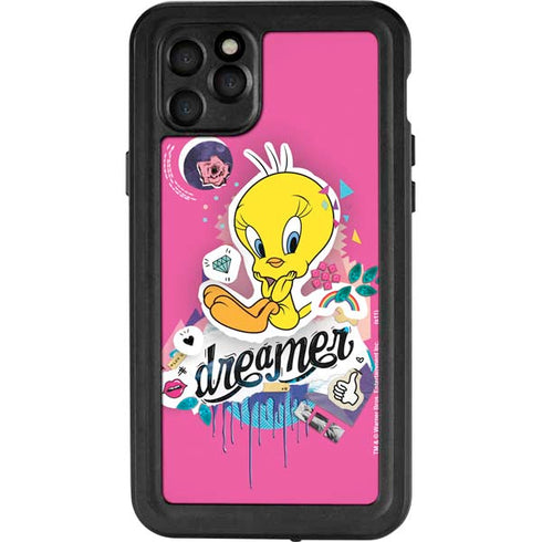 Looney Tunes Tweety Bird Dreamer iPhone 11 Pro Max Waterproof Case