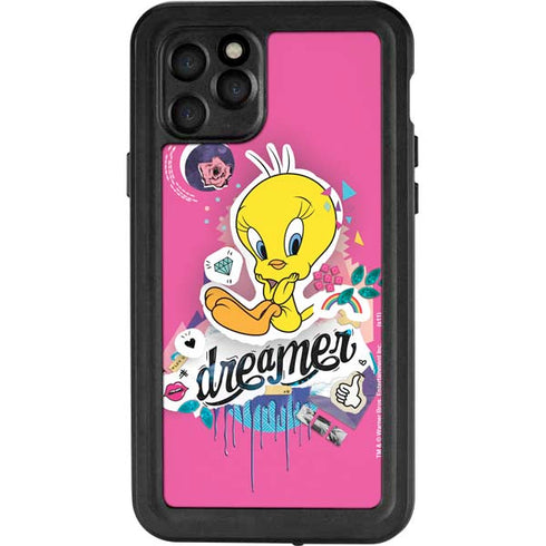 Looney Tunes Tweety Bird Dreamer iPhone 11 Pro Waterproof Case