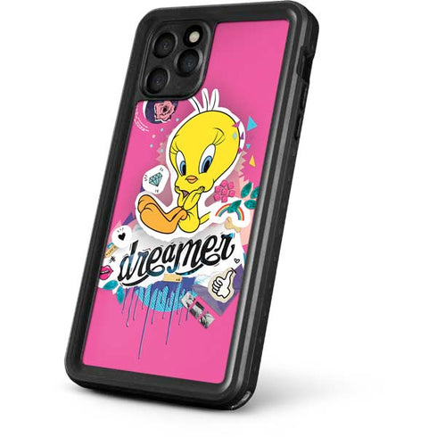 Looney Tunes Tweety Bird Dreamer iPhone 11 Pro Waterproof Case