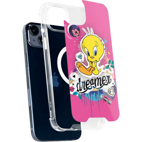 Looney Tunes Tweety Bird Dreamer iPhone 15 Plus MagSafe Case