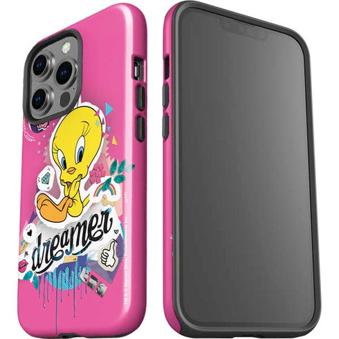 Looney Tunes Tweety Bird Dreamer iPhone 14 Pro Impact Case