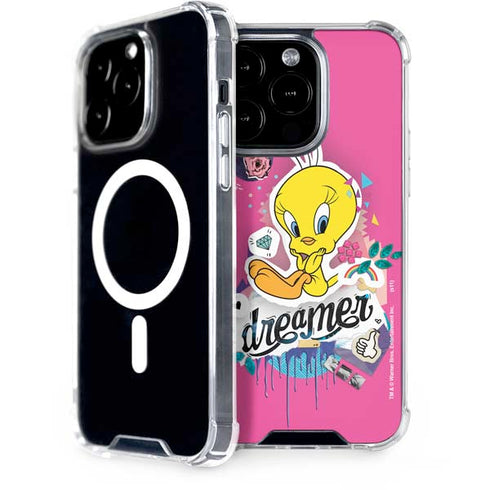 Looney Tunes Tweety Bird Dreamer iPhone 15 Pro MagSafe Case