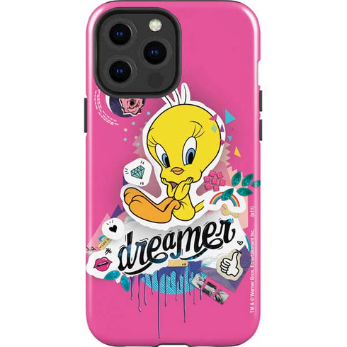 Looney Tunes Tweety Bird Dreamer iPhone 14 Pro Max Impact Case
