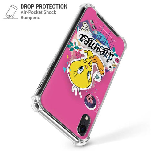 Looney Tunes Tweety Bird Dreamer iPhone XR Clear Case
