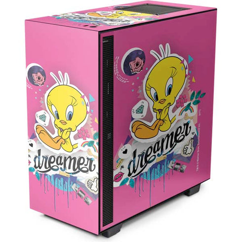 Looney Tunes Tweety Bird Dreamer NZXT H510 Compact ATX Mid-Tower Case Skin