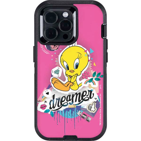Looney Tunes Tweety Bird Dreamer Otterbox Defender iPhone Skin