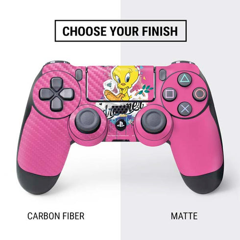 Looney Tunes Tweety Bird Dreamer PS4 Controller Skin