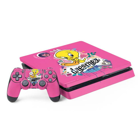 Looney Tunes Tweety Bird Dreamer PS4 Slim Bundle Skin