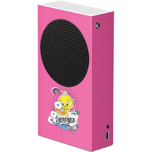 Looney Tunes Tweety Bird Dreamer Xbox Series S Console Skin