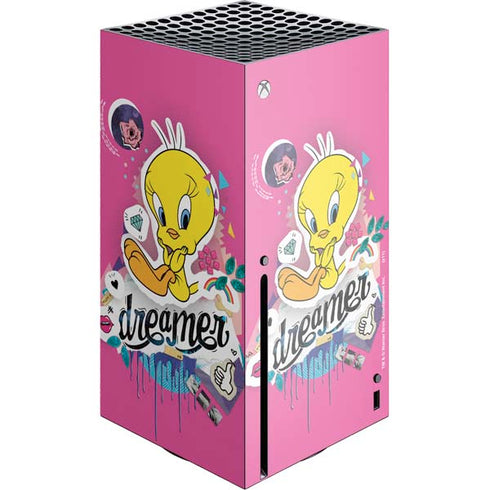 Looney Tunes Tweety Bird Dreamer Xbox Series X Console Skin