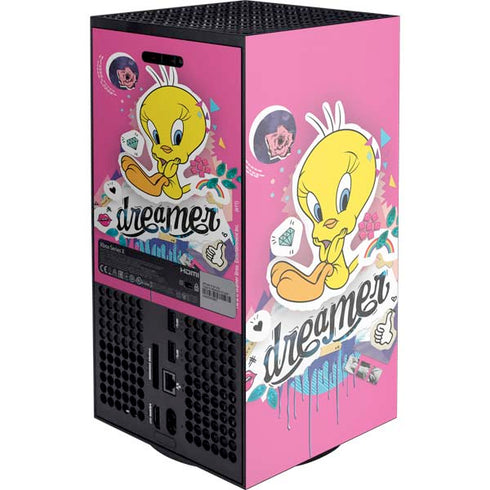 Looney Tunes Tweety Bird Dreamer Xbox Series X Console Skin