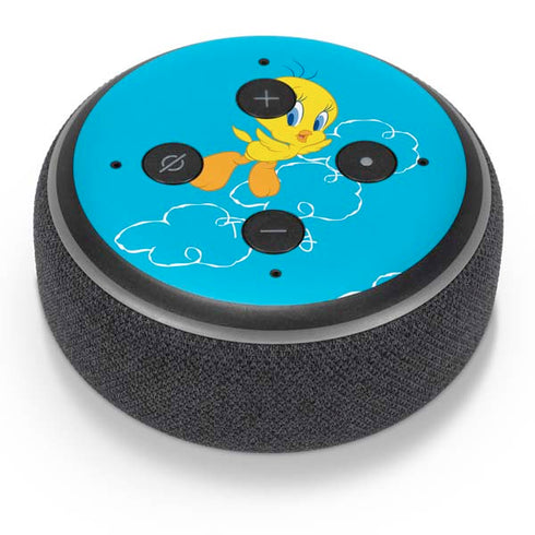 Looney Tunes Tweety Bird Flying Amazon Echo Dot Skin