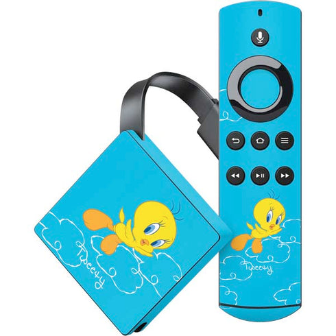 Looney Tunes Tweety Bird Flying Amazon Fire TV Skin
