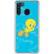 Looney Tunes Tweety Bird Flying Galaxy A21 Clear Case