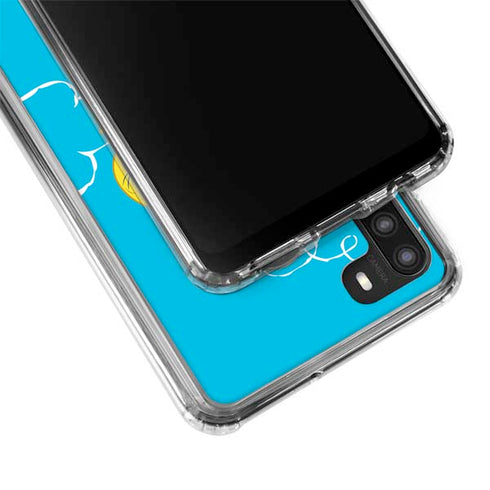 Looney Tunes Tweety Bird Flying Galaxy A21 Clear Case