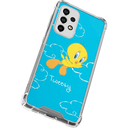 Looney Tunes Tweety Bird Flying Galaxy A33 5G Clear Case