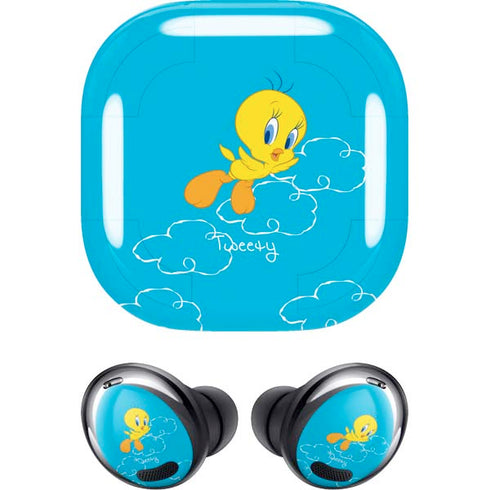 Looney Tunes Tweety Bird Flying Galaxy Buds Pro Skin