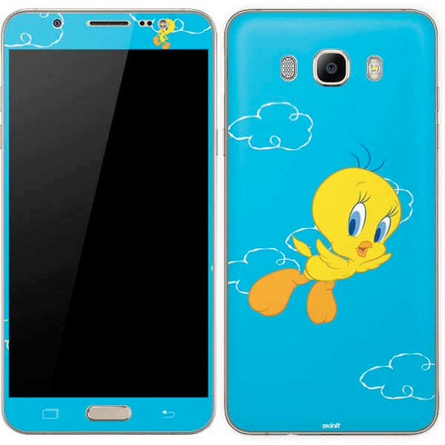 Looney Tunes Tweety Bird Flying Galaxy J7 Skin