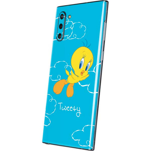 Looney Tunes Tweety Bird Flying Galaxy Note 10 Skin