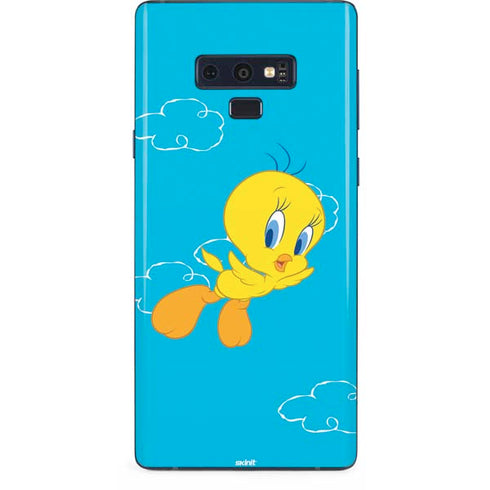 Looney Tunes Tweety Bird Flying Galaxy Note 9 Skin