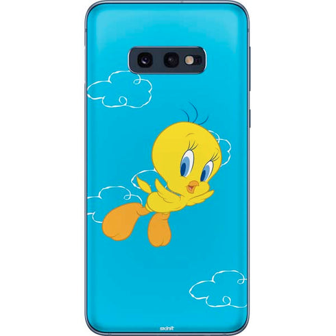 Looney Tunes Tweety Bird Flying Galaxy S10e Skin