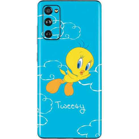 Looney Tunes Tweety Bird Flying Galaxy S20 Fan Edition Skin